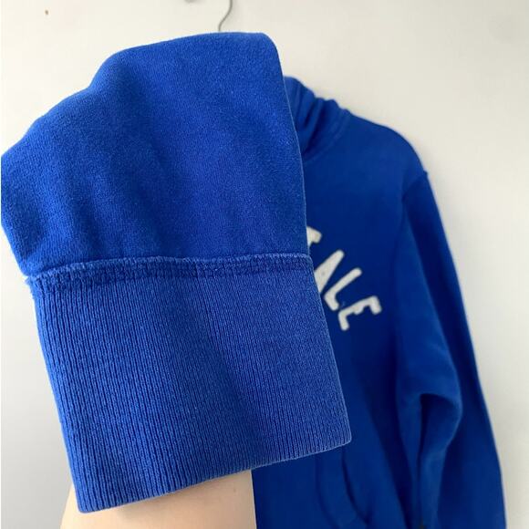 Y2K Aeropostale Men's Blue Branded Logo Hoodie L - Picture 4 of 11